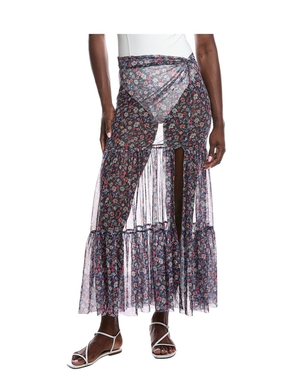 Hutch Swim Cover-Up 3X NWT Floral Maxi Beach Cover Up Plus Size